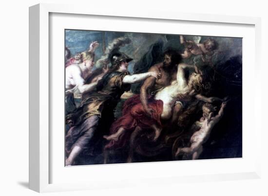 The Abduction of Proserpina, 1632-Peter Paul Rubens-Framed Giclee Print