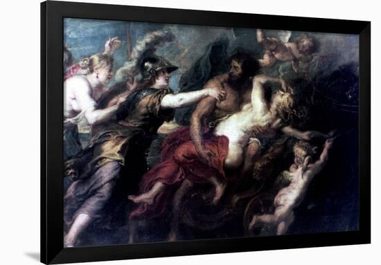 The Abduction of Proserpina, 1632-Peter Paul Rubens-Framed Giclee Print