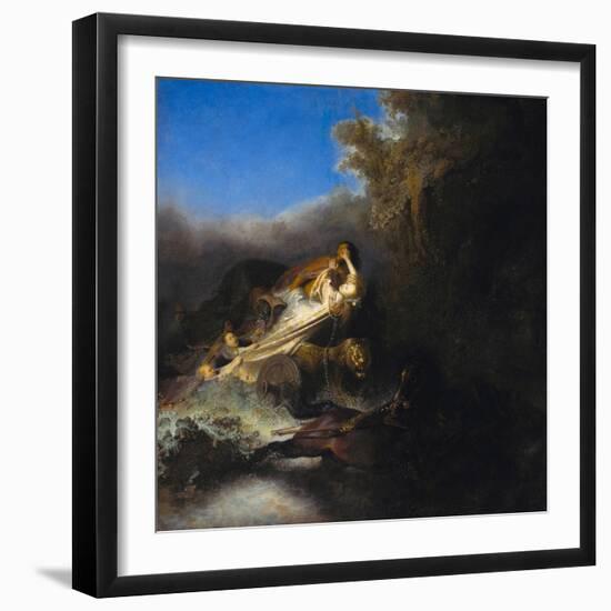 The Abduction of Proserpina, Ca 1631-Rembrandt van Rijn-Framed Giclee Print