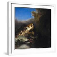 The Abduction of Proserpina, Ca 1631-Rembrandt van Rijn-Framed Giclee Print