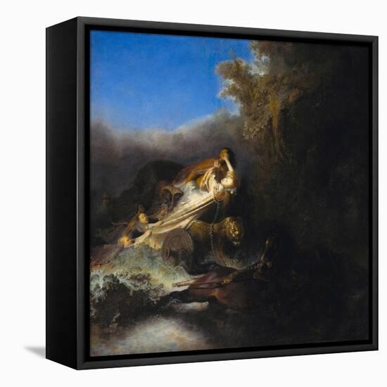 The Abduction of Proserpina, Ca 1631-Rembrandt van Rijn-Framed Stretched Canvas