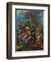 The Abduction of Rebecca, 1846-Eugene Delacroix-Framed Giclee Print