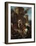 The Abduction of Rebecca, 1858-Eugene Delacroix-Framed Giclee Print