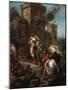 The Abduction of Rebecca, 1858-Eugene Delacroix-Mounted Giclee Print