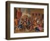 'The Abduction of the Sabine Women', c1633-Nicolas Poussin-Framed Giclee Print