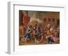 'The Abduction of the Sabine Women', c1633-Nicolas Poussin-Framed Giclee Print