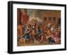 'The Abduction of the Sabine Women', c1633-Nicolas Poussin-Framed Giclee Print