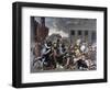 The Abduction of the Sabine Women-Nicolas Poussin-Framed Giclee Print