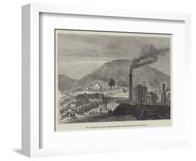 The Abercarne Colliery, Monmouthshire, Where the Explosion Took Place-null-Framed Giclee Print