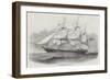 The Aberdeen Clipper Cairngorm-null-Framed Giclee Print