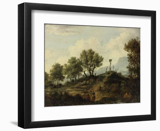 The Aberuchills (The Loch Aber Hills), 1824-Patrick Nasmyth-Framed Giclee Print