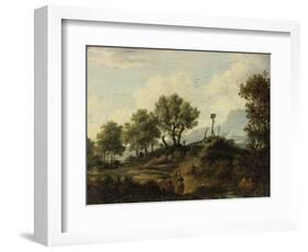 The Aberuchills (The Loch Aber Hills), 1824-Patrick Nasmyth-Framed Giclee Print