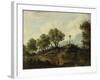 The Aberuchills (The Loch Aber Hills), 1824-Patrick Nasmyth-Framed Giclee Print