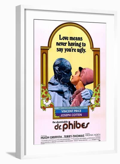 The Abominable Dr. Phibes, Vincent Price, Virginia North, 1971-null-Framed Art Print