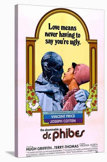 The Abominable Dr. Phibes, Vincent Price, Virginia North, 1971-null-Stretched Canvas