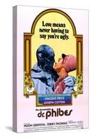 The Abominable Dr. Phibes, Vincent Price, Virginia North, 1971-null-Stretched Canvas