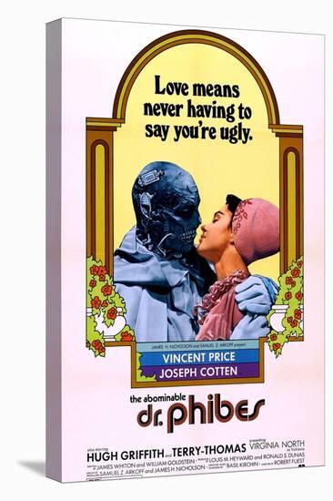 The Abominable Dr. Phibes, Vincent Price, Virginia North, 1971-null-Stretched Canvas