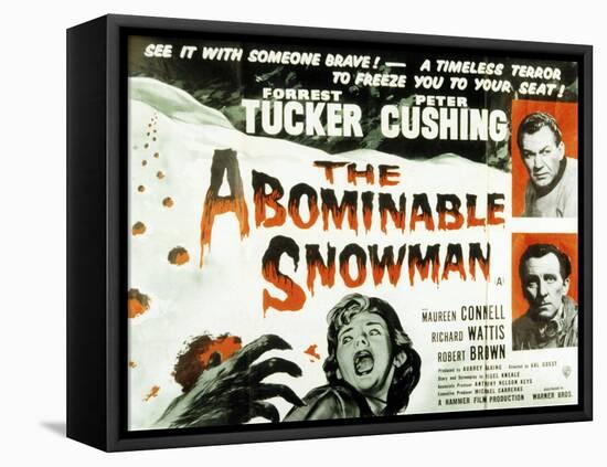 The Abominable Snowman, (AKA the Abominable Snowman of the Himalayas), 1957-null-Framed Stretched Canvas