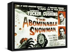 The Abominable Snowman, (AKA the Abominable Snowman of the Himalayas), 1957-null-Framed Stretched Canvas