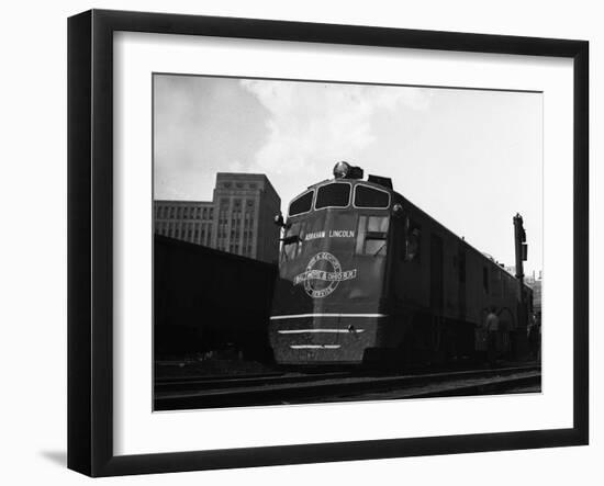 The Abraham Lincoln: the B&O R.R.-null-Framed Photographic Print