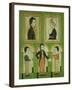 The Abraham Pixler Family, c.1815-American School-Framed Giclee Print