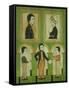 The Abraham Pixler Family, c.1815-American School-Framed Stretched Canvas