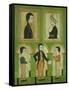 The Abraham Pixler Family, c.1815-American School-Framed Stretched Canvas