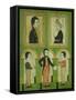 The Abraham Pixler Family, c.1815-American School-Framed Stretched Canvas
