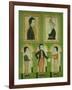 The Abraham Pixler Family, c.1815-American School-Framed Giclee Print