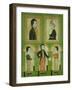 The Abraham Pixler Family, c.1815-American School-Framed Giclee Print