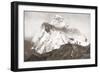 The Abruzzi Spur on the K2 Mountain. from the Year 1910 Illustrated-null-Framed Giclee Print