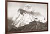 The Abruzzi Spur on the K2 Mountain. from the Year 1910 Illustrated-null-Framed Giclee Print