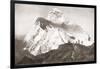 The Abruzzi Spur on the K2 Mountain. from the Year 1910 Illustrated-null-Framed Giclee Print