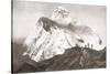 The Abruzzi Spur on the K2 Mountain. from the Year 1910 Illustrated-null-Stretched Canvas