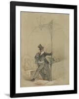 The Absent-Minded Reveller-Mihaly von Zichy-Framed Giclee Print