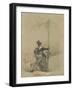 The Absent-Minded Reveller-Mihaly von Zichy-Framed Giclee Print