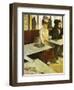 The Absinthe Drinker Or Glass of Absinthe, 1876-Edgar Degas-Framed Giclee Print