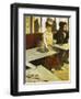 The Absinthe Drinker Or Glass of Absinthe, 1876-Edgar Degas-Framed Giclee Print