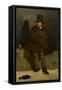 The Absinthe Drinker-Edouard Manet-Framed Stretched Canvas