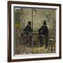 The Absinthe Drinkers (Les Declasses), 1881-Jean Francois Raffaelli-Framed Giclee Print