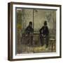 The Absinthe Drinkers (Les Declasses), 1881-Jean Francois Raffaelli-Framed Premium Giclee Print