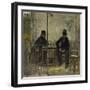 The Absinthe Drinkers (Les Declasses), 1881-Jean Francois Raffaelli-Framed Premium Giclee Print