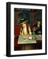 The Absinthe Drinkers-Jean Béraud-Framed Giclee Print