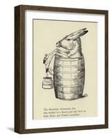 The Absolutely Abstemious Ass-Edward Lear-Framed Giclee Print