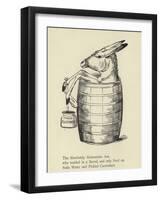 The Absolutely Abstemious Ass-Edward Lear-Framed Giclee Print