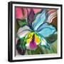 The Abstract Flowers Drawn On A Paper-balaikin2009-Framed Premium Giclee Print