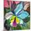 The Abstract Flowers Drawn On A Paper-balaikin2009-Mounted Premium Giclee Print