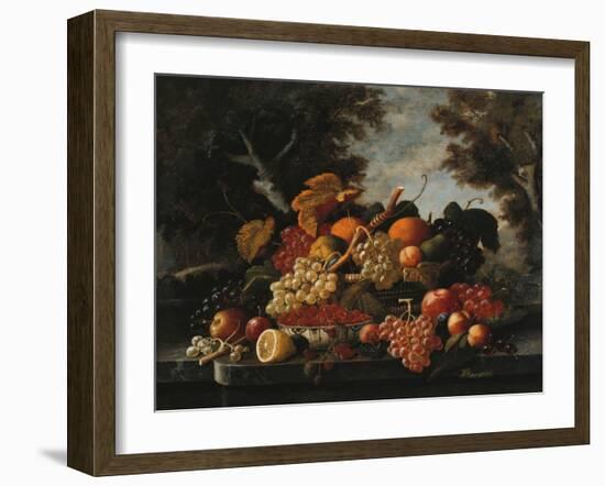 The Abundance of Fruit-William Bradford-Framed Giclee Print