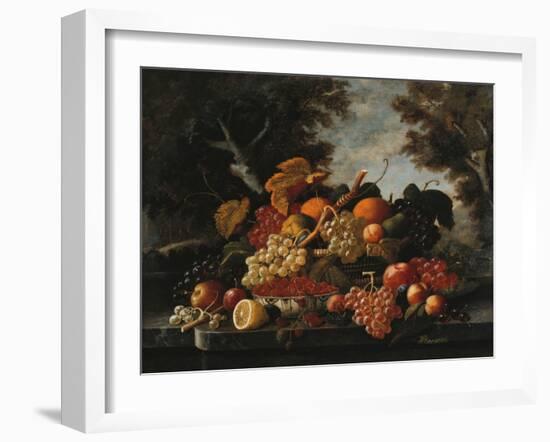 The Abundance of Fruit-William Bradford-Framed Giclee Print