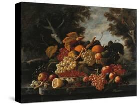 The Abundance of Fruit-William Bradford-Stretched Canvas